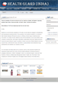 Mobile Screenshot of healthguardindia.com